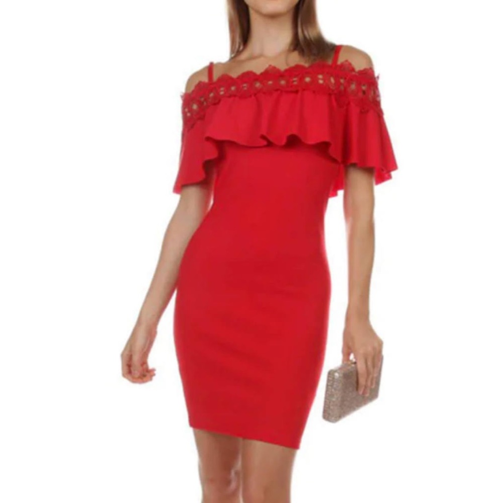 BCX Red Bodycon Dress